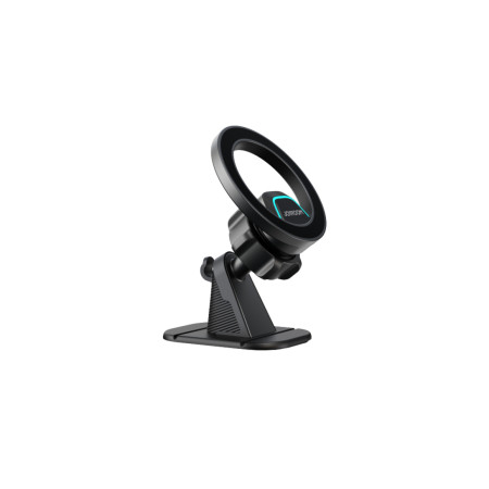Suport magnetic pentru telefon auto, negru, pentru bord