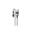 Cablu transfer date si incarcare KSC-696 USB-A - USB-C 18W 2.4A 1.2m, Gri