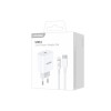 Incarcator Retea (KSC-1231) + Cablu Lightning, 1m, 1xUSB-C, Alb