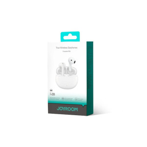 Căști intraauriculare wireless Bluetooth 5.3, semi-intraauriculare, DNS IP54 - (JR-FB2) - Alb Căști intraauriculare wireless Bluetooth 5.3, semi-intraauriculare, DNS IP54 - (JR-FB2) - Alb фото