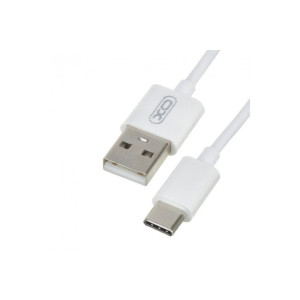 Cablu de transfer de date și încărcare NB47 USB-A - USB-C 2.4A 1m, Alb фото