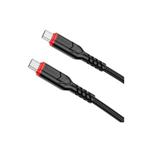 Cablu Date si Incarcare (X59), USB-C, PD60W, QC3.0, 1m, Albastru фото