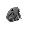Adaptor priză universală UK-EU HOCO 1000-2500W