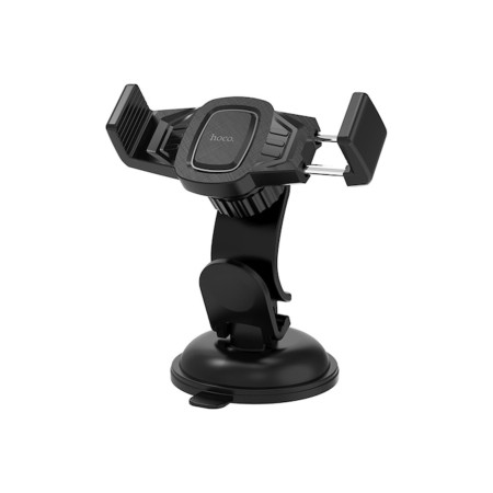 Suport telefon auto CA40 cu cleme laterale, negru