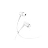 Căști cu fir HF 3.5mm - EP57 Crown, albe