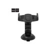 Suport telefon auto CA40 cu cleme laterale, negru