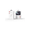 Încărcător auto XO CC56 PD 30W QC 1x USB 1x USB-C Alb + Cablu USB - USB-C