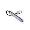 Hub, KakuSiga, USB, Gri