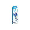Cablu Date si Incarcare (KSC-967), USB-A la Lightning, 18W, 2.4A, 1m, Blue