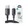 Cablu de încărcare și date USB/Lightning S-AL012A14, 2.4A, 1.2m, Negru