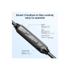 Casti cu Fir (JR-EW02), Microfon, Jack 3.5mm, In-Ear, Sunet Hi-Fi, 1.2m, Negru