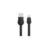 Cablu de date Lightning, marcă, compatibil cu Apple, negru