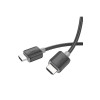 Cablu HDMI la HDMI, 4K 60Hz, HDTV2.0, 18Gbps, 2m, HDTV2.0 (US08), Negru