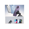 Suport magnetic de telefon pentru bord, negru