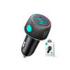 Încărcător auto USB, Tip-C, cu încărcare rapidă, 60W - (JR-CCN01) - Negru
