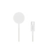 Încărcător wireless XO-CX016, compatibil cu Apple Watch, 2,5 W, conector Type-C, 1 m, alb