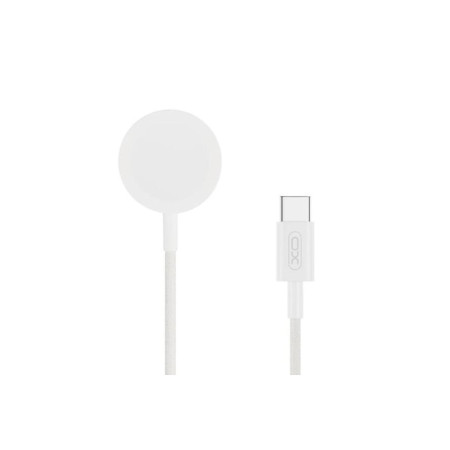 Încărcător wireless XO-CX016, compatibil cu Apple Watch, 2,5 W, conector Type-C, 1 m, alb