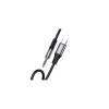 Cablu audio (KSC-891), USB-C la 3,5 mm (M) - 1 m, negru