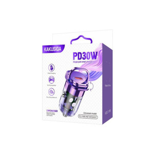 Încărcător auto (KSC-1189), PD30W, 1xUSB-C, violet Încărcător auto (KSC-1189), PD30W, 1xUSB-C, violet фото