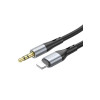 Cablu de conectare audio, UPA22, de la Lightning la jack 3,5 mm mascul, 1 m, Negru