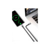 Cablu de date XO, USB-C la USB-C, 1m, Negru