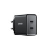 Incarcator Priza 2x Type-C, Fast Charging, 40W - (JR-TCF09) - Negru