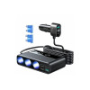 Încărcător auto JR-CL06, 5 porturi USB și 1 port USB-C, afișaj LED, 154W, încărcare rapidă 3.0, cablu C de 1m