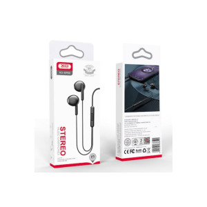 Casti cu Fir (EP69), In Ear, 3.5mm, 1.2m, Mic & Volume Key, HiFi, Black Casti cu Fir (EP69), In Ear, 3.5mm, 1.2m, Mic & Volume Key, HiFi, Black фото