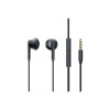 Căști cu fir cu mufă pentru microfon de 3,5 mm, semi-intraauriculare - (JR-EW07) - Negre