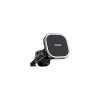 Auto Support (KSC-1166), fixare dublă, montare cu ventilație, cleme laterale, PullClip, Negru