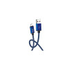 Cablu de date și încărcare (KSC-967), USB-A la Lightning, 18W, 2.4A, 1m, Albastru