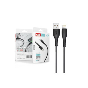 Cablu Date si Incarcare (NB-P163), USB-A la Lightning, 2.4A, 1m, Negru фото