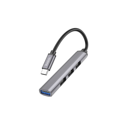 Hub Tip-C la USB 3.0, 3xUSB 2.0 - (HB26) - Gri