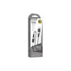 Cablu Date si Incarcare (KSC-696), USB-C la Lightning, PD20W, QC3.0, 1.2m, Gray