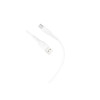 Cablu de date și încărcare NB-P163 USB-A la USB-C 2.4A 1m, alb