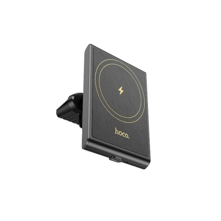 Suport Auto cu Incarcare Wireless, HW19, Compatibil MagSafe, 15W, Negru