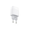 Încărcător de rețea C73A, 2xUSB 2.4A, alb