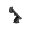 Suport de bord cu bază magnetică C83 cu ventuză, rotație 360° (negru)