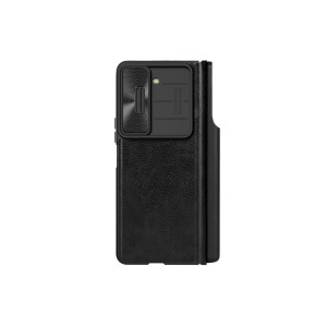 Husa Samsung Galaxy Z Fold5 QIN Pro Leather, negru фото