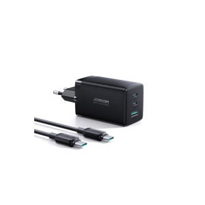 Încărcător GaN Ultra TCG01, 2x USB-C, 1x USB, 65W, 5A, cablu USB-C la USB-C 100W 1.2m Încărcător GaN Ultra TCG01, 2x USB-C, 1x USB, 65W, 5A, cablu USB-C la USB-C 100W 1.2m фото