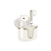Căști wireless EQ7, BT5.3, capacitate 300mAh, autonomie 7 ore, afișaj LED, bej