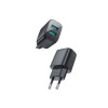 Încărcător pentru priză 2x USB, 12W, 2.4A + cablu Micro-USB - (L-2A123) - Negru