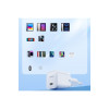Încărcător mini JR-TCF02 USB-C, încărcare rapidă, 20W, alb