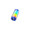 Boxa Portabila (KSC-611), BT 5.0, Lumina colorata, 10W, TWS, Albastru