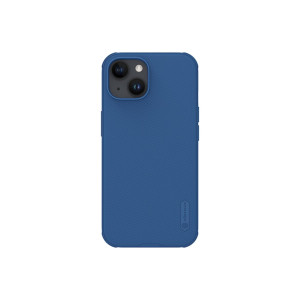 Carcasă Frosted Shield Pro compatibilă cu iPhone 15, albastră фото