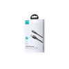 Cablu de date și încărcare (S-A25), USB-A la USB-C, 3A, 2m, Negru