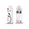 Cablu Date si Incarcare (NB-Q236B), USB-C, PD60W, QC3.0, Braided, 1m, Black