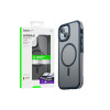 Husă Premium (AS5) pentru iPhone 15 Plus, compatibilă cu încărcare MagSafe, Magnet, GripEdge, Fros