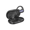 Căști Bluetooth EA4 Open-Ear, 500mAh, autonomie de 6 ore, design ergonomic, negre