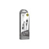 Cablu Date si Incarcare (KSC-696), USB-C, PD60W, QC3.0, 1.2m, Gray